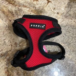 Puppia® Ritefit Harness [PAJA-AC617] Red Size Small New